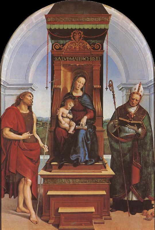 RAFFAELLO Sanzio Virgin Mary and her son oil painting image
